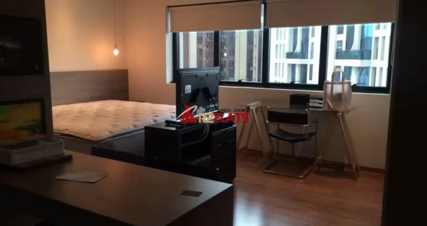Flat com 1 quarto à venda na Avenida Ibirapuera, 2534, Indianópolis, São Paulo