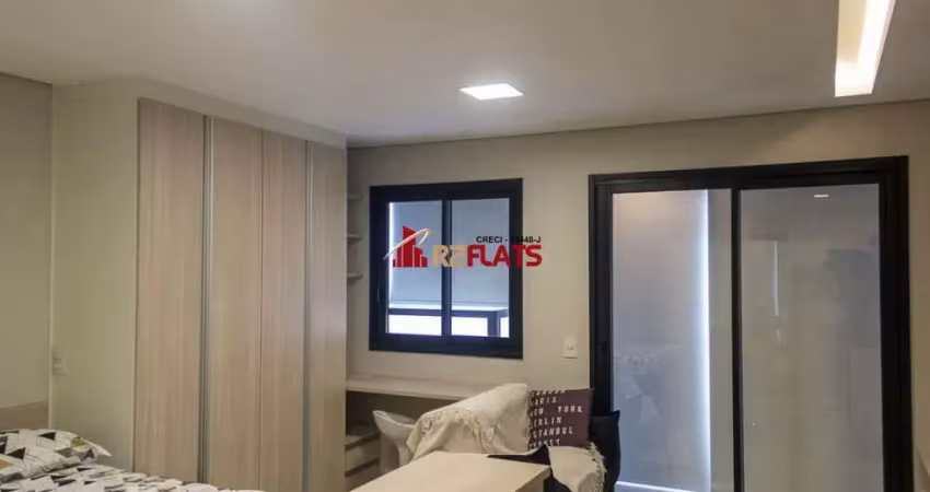 Flat com 1 quarto para alugar na Avenida das Carinas, 301, Indianópolis, São Paulo