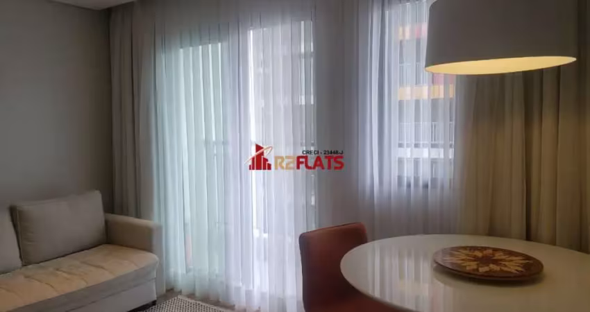 Flat com 1 quarto para alugar na Avenida das Carinas, 301, Indianópolis, São Paulo