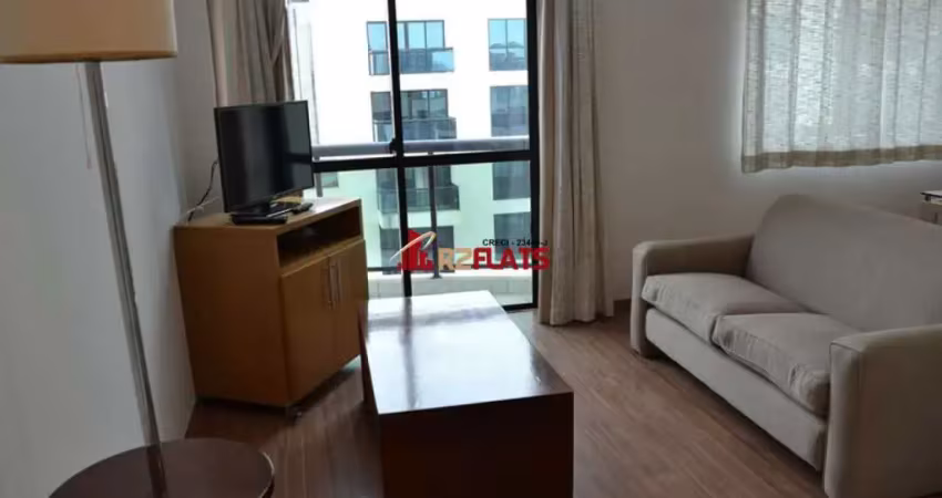 Flat com 2 quartos à venda na Avenida Ibijaú, 355, Moema, São Paulo