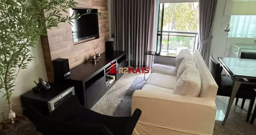 Flat com 2 quartos à venda na Avenida Ibijaú, 355, Moema, São Paulo