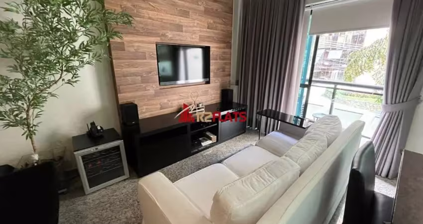 Flat com 2 quartos à venda na Avenida Ibijaú, 355, Moema, São Paulo