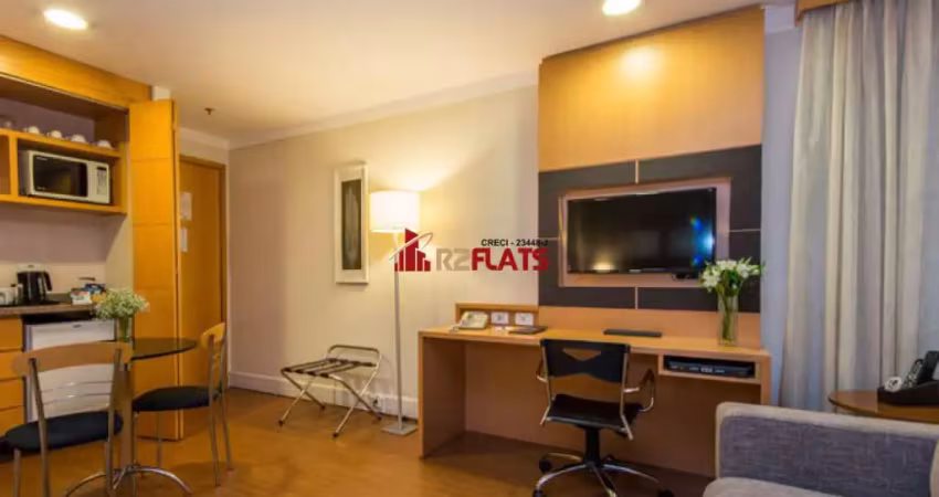 Flat com 1 quarto para alugar na Alameda Lorena, 473, Jardins, São Paulo