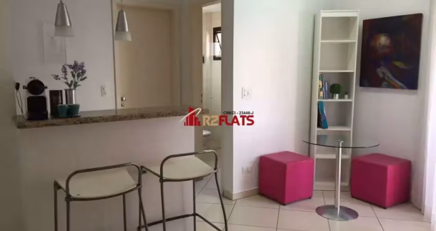 Flat com 1 quarto para alugar na Avenida Rouxinol, 174, Moema, São Paulo