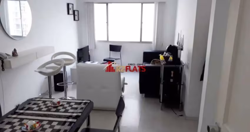 Flat com 1 quarto para alugar na Avenida Rouxinol, 763, Moema, São Paulo