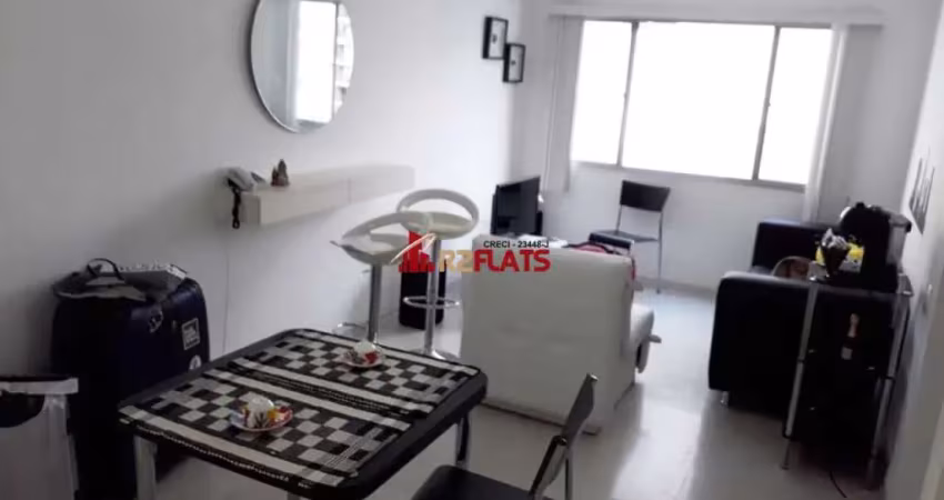 Flat com 1 quarto para alugar na Avenida Rouxinol, 763, Moema, São Paulo