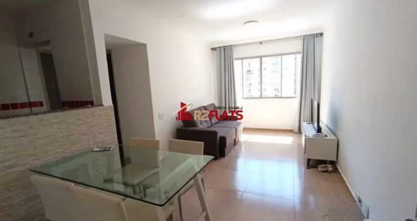 Flat com 1 quarto para alugar na Avenida Rouxinol, 763, Moema, São Paulo