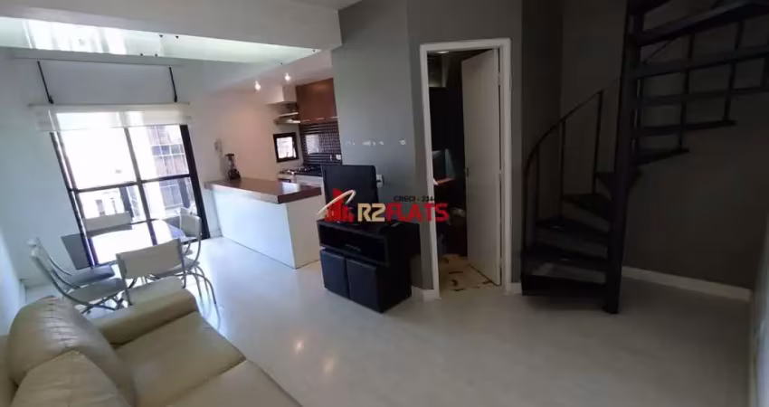 Flat com 1 quarto para alugar na Avenida Moema, 177, Moema, São Paulo