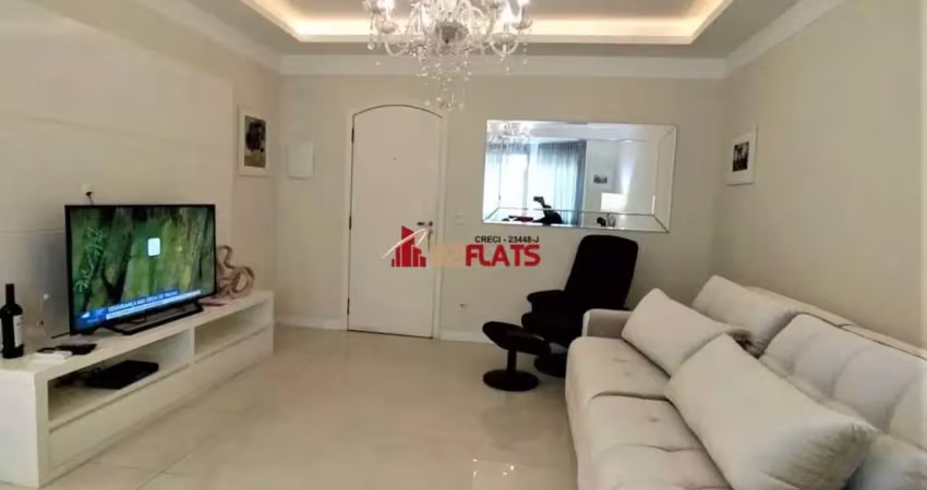 Flat com 1 quarto para alugar na Rua Araguari, 711, Moema, São Paulo