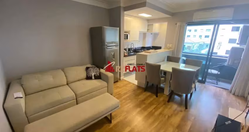Flat com 1 quarto para alugar na Rua Araguari, 711, Moema, São Paulo