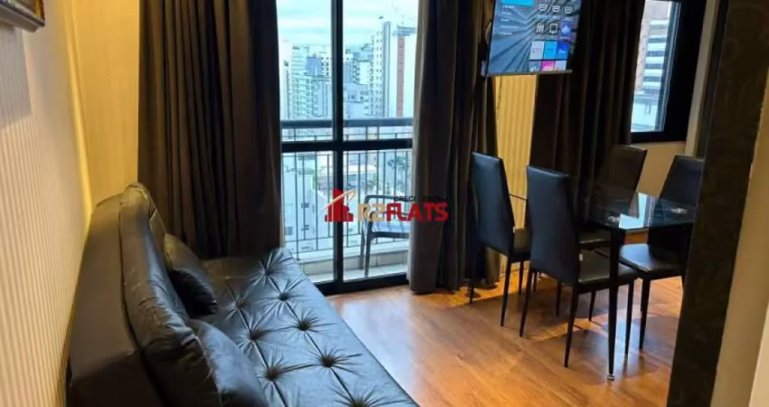 Flat com 1 quarto para alugar na Avenida Lavandisca, 365, Moema, São Paulo