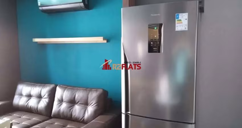 Flat com 1 quarto para alugar na Avenida Lavandisca, 365, Moema, São Paulo