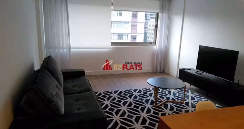 Flat com 1 quarto para alugar na Rua Pamplona, 935, Jardins, São Paulo
