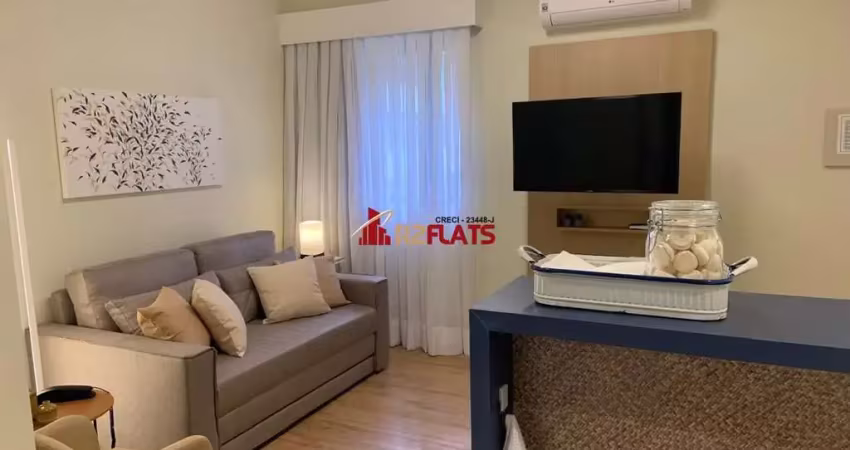 Flat com 1 quarto para alugar na Alameda Jaú, 1606, Jardins, São Paulo