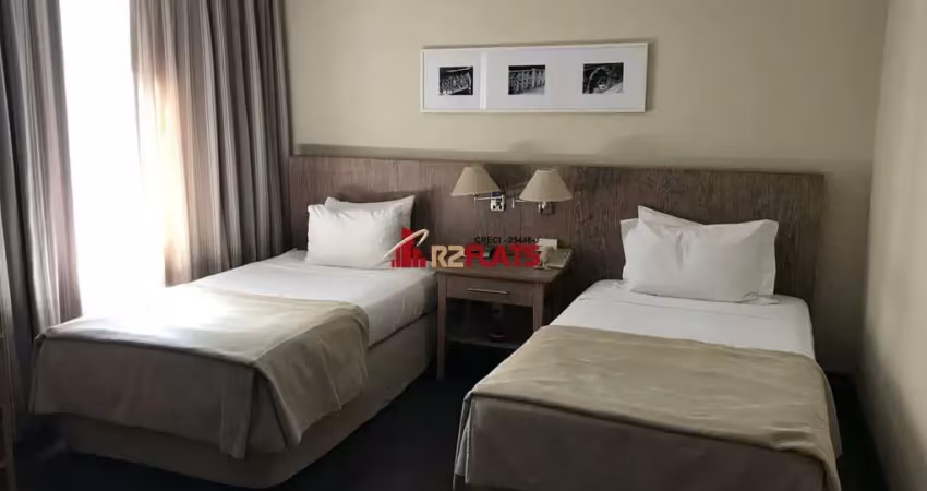Flat com 1 quarto para alugar na Rua Quintana, 934, Brooklin, São Paulo