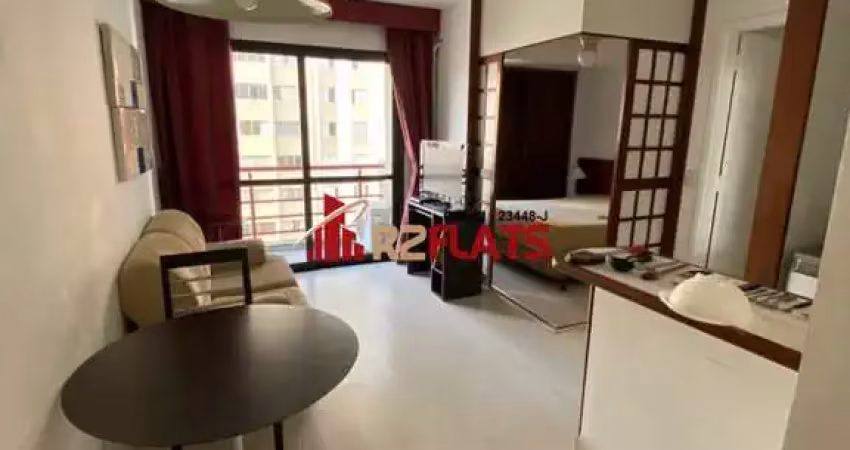 Flat com 1 quarto para alugar na Alameda Jauaperi, 1083, Moema, São Paulo