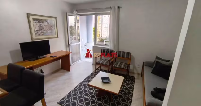 Flat com 1 quarto para alugar na Rua Haddock Lobo, 807, Jardins, São Paulo