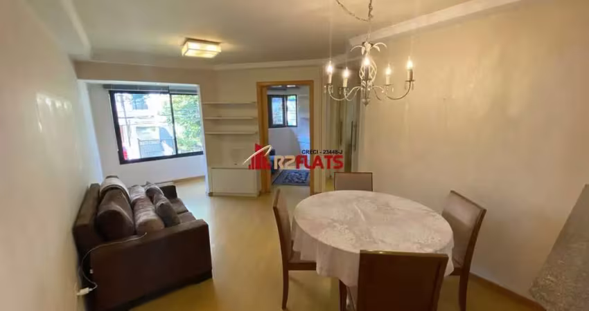 Flat com 2 quartos para alugar na Avenida Miruna, 320, Moema, São Paulo