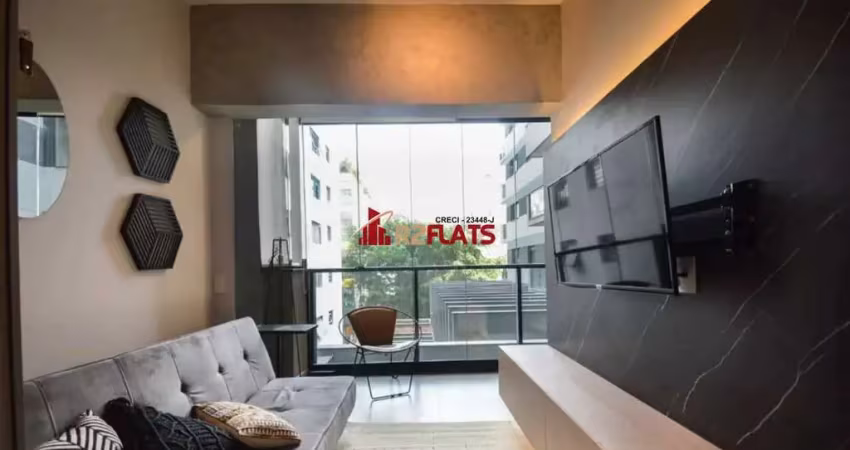 Flat com 2 quartos para alugar na Rua Capote Valente, 80, Pinheiros, São Paulo