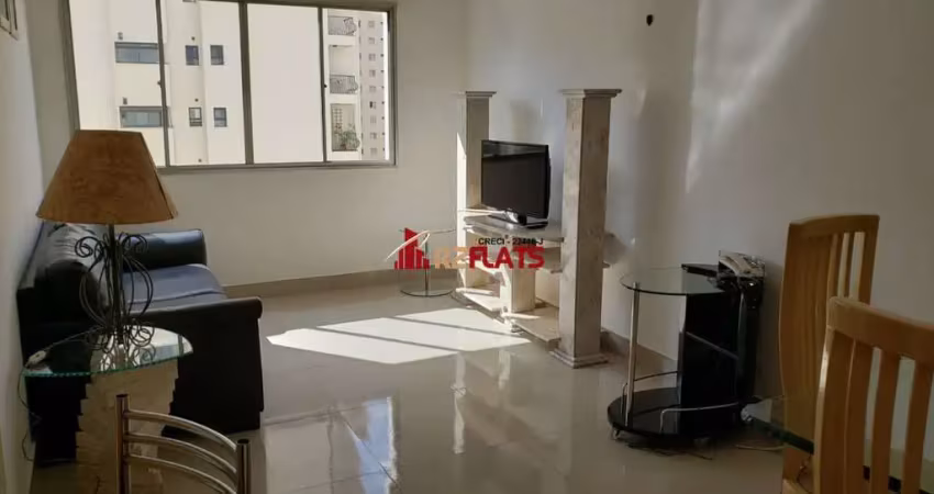 Flat com 1 quarto para alugar na Avenida Rouxinol, 763, Moema, São Paulo