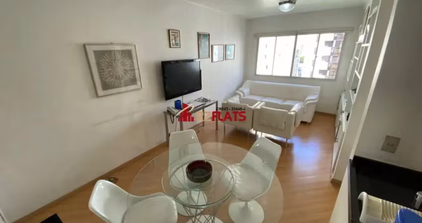 Flat com 1 quarto para alugar na Avenida Rouxinol, 763, Moema, São Paulo