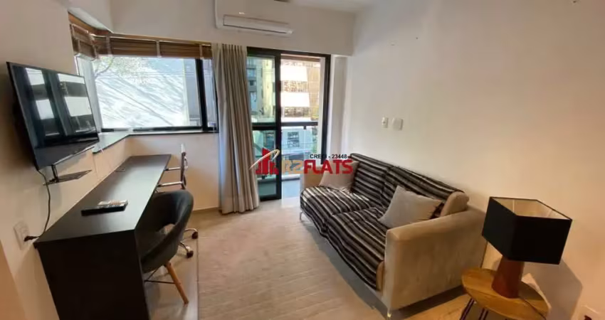 Flat com 1 quarto para alugar na Rua Haddock Lobo, 804, Jardins, São Paulo