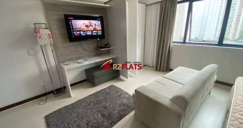 Flat com 1 quarto para alugar na Avenida Ibirapuera, 2534, Moema, São Paulo