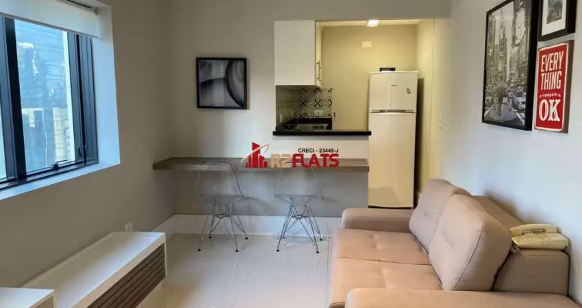 Flat com 1 quarto para alugar na Rua Hans Oersted, 119, Brooklin, São Paulo