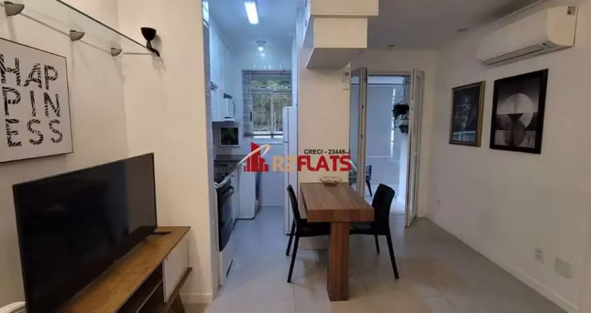 Flat com 1 quarto para alugar na Avenida Rouxinol, 174, Moema, São Paulo
