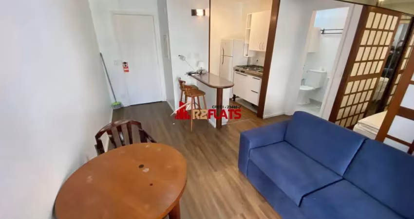 Flat com 1 quarto para alugar na Alameda Jauaperi, 1083, Moema, São Paulo