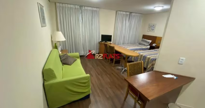 Flat com 1 quarto para alugar na Avenida Jamaris, 113, Moema, São Paulo
