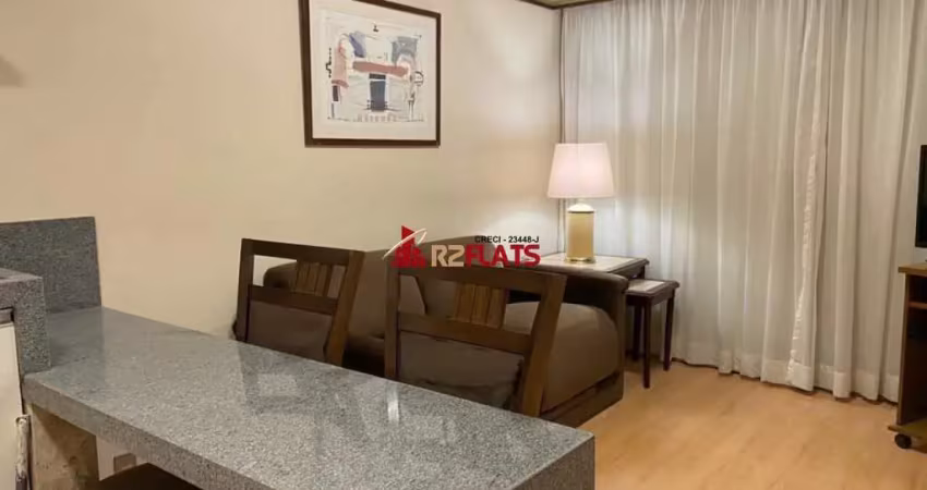 Flat com 1 quarto para alugar na Rua Guarará, 511, Jardins, São Paulo