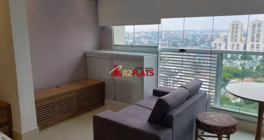 Apartamento com 1 quarto para alugar na Avenida Santo Amaro, 3131, Brooklin, São Paulo