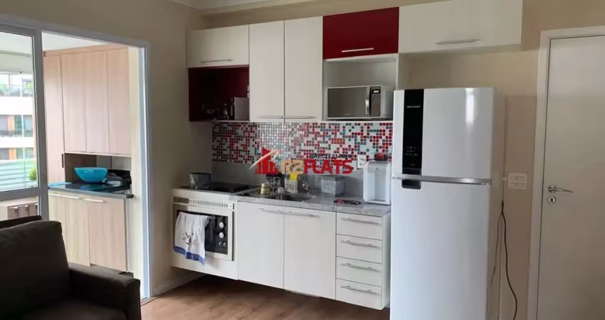 Apartamento com 1 quarto para alugar na Rua Flórida, 103, Brooklin, São Paulo