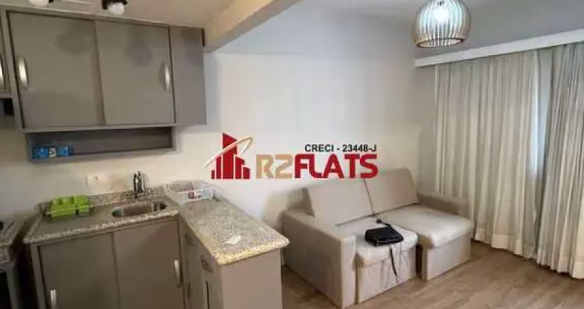 Flat com 1 quarto para alugar na Rua Guarará, 511, Jardins, São Paulo