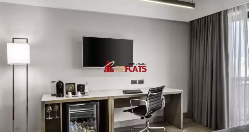 Flat com 1 quarto à venda na Avenida Ibirapuera, 2534, Moema, São Paulo