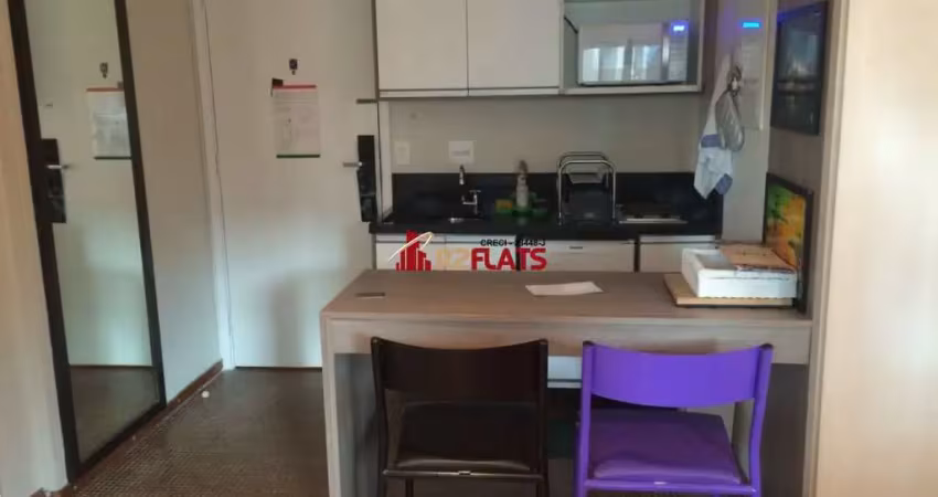 Flat com 1 quarto à venda na Avenida Ibirapuera, 2534, Moema, São Paulo