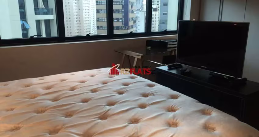 Flat com 1 quarto à venda na Avenida Ibirapuera, 2534, Moema, São Paulo