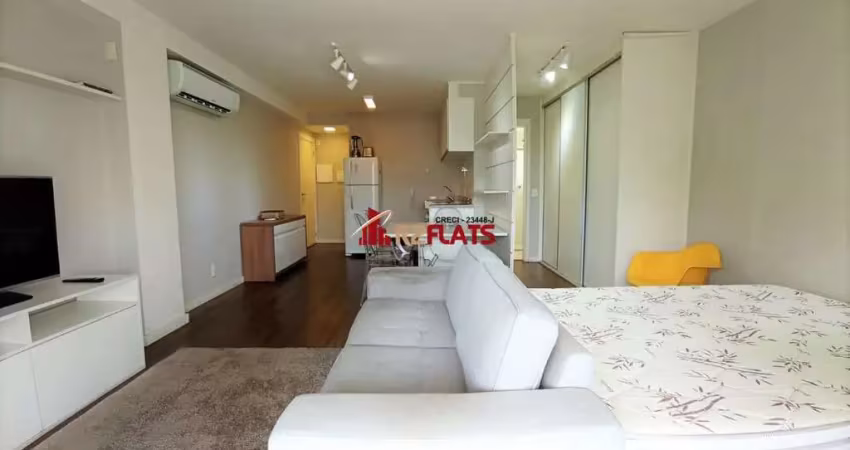 Flat com 1 quarto à venda na Avenida Portugal, 1278, Brooklin, São Paulo