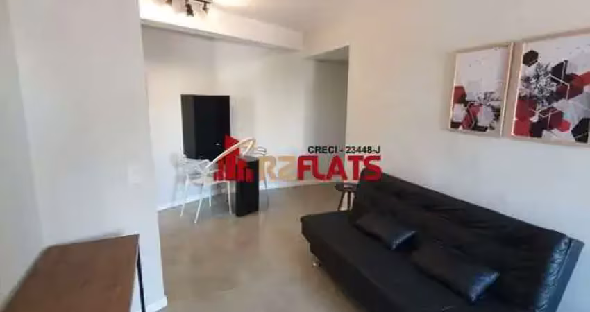 Flat com 1 quarto para alugar na Avenida Miruna, 399, Moema, São Paulo