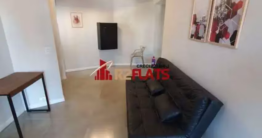 Flat com 1 quarto para alugar na Avenida Miruna, 399, Moema, São Paulo