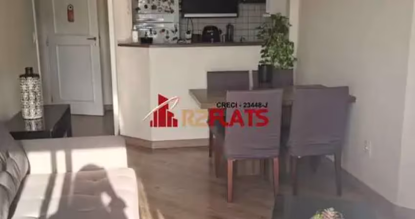 Flat com 2 quartos à venda na Avenida Miruna, 320, Moema, São Paulo