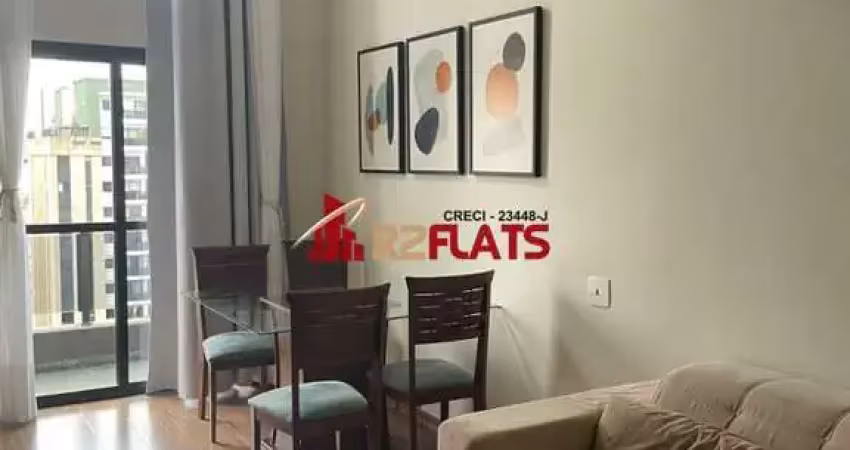 Flat com 1 quarto para alugar na Avenida Moema, 177, Moema, São Paulo