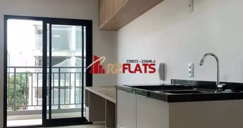 Flat com 1 quarto para alugar na Avenida das Carinas, 301, Indianópolis, São Paulo