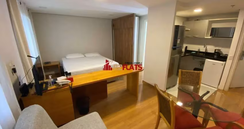 Flat com 2 quartos para alugar na Avenida Jamaris, 101, Moema, São Paulo