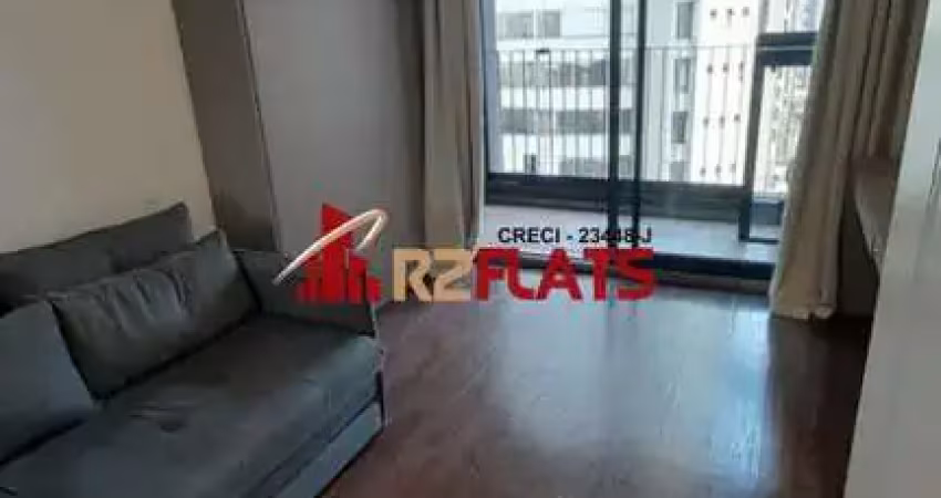 Flat com 1 quarto para alugar na Alameda dos Jurupis, 813, Indianópolis, São Paulo