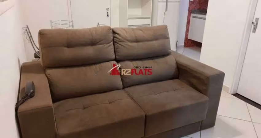 Flat com 1 quarto para alugar na Avenida Miruna, 399, Moema, São Paulo