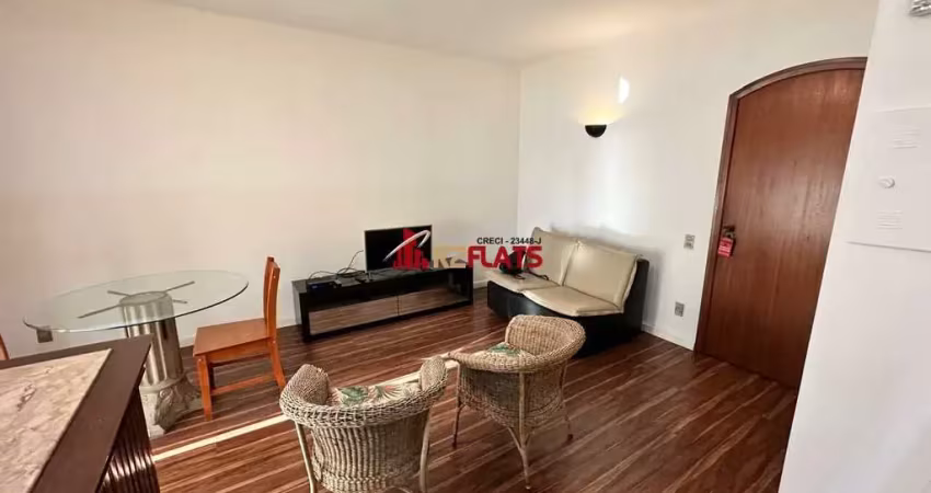 Flat com 1 quarto para alugar na Rua Araguari, 711, Moema, São Paulo