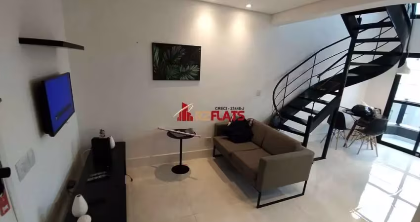 Flat com 1 quarto para alugar na Avenida Moema, 177, Moema, São Paulo