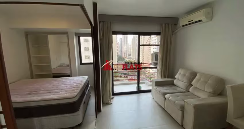 Flat com 1 quarto para alugar na Alameda Jauaperi, 1083, Moema, São Paulo